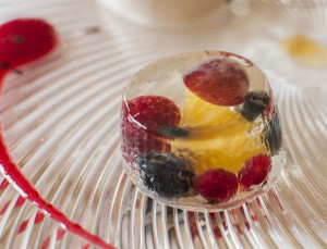 The Moscato jelly with fresh fruit at Marchesi di Barolo -dessert from one of my best meals of 2015