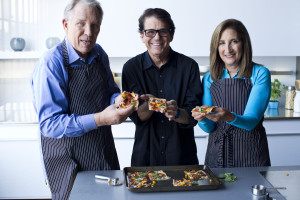 Flatbread Pizza for Perfect Portions Cookbook 2015 . From i8tonite with Bob Warden: QVC Pioneer and Cooking Legend