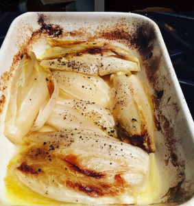 Braised Endive. i8tonite with Toronto Chef, Consultant, and Entrepreneur Joanna Sable