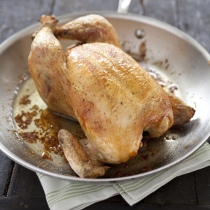 The Crispy Roast Chicken recipe from America’s Test Kitchen! From i8tonite with Eleni's New York Founder & Food Entrepreneur Eleni Gianopulos -