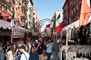 The Feast of San Gennaro, New York City's longest-running, biggest, and most revered religious outdoor festival in the United States. From I8tonite: A Cheat Sheet to Eating in NYC's Little Italy