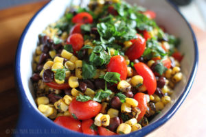 i8tonite with Food and Music Writer Jess Bullock & Recipe for Simple Black Bean, Corn, & Tomato Ensalada