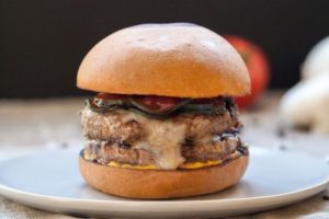 Umami burger. From i8tonite with LA’s 21st Century Burger King, Adam Fleischman & Recipe for Shredded Beef Tacos with Chipotle Sauce