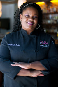 i8tonite with Chef Jennifer Hill Booker & Pimento Cheese Stuffed Potatoes Recipe