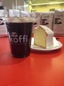Koffi and Cake. Top 5 So Cal Coffee Shops: A Coffee Klatching, Caffeinated Road Trip