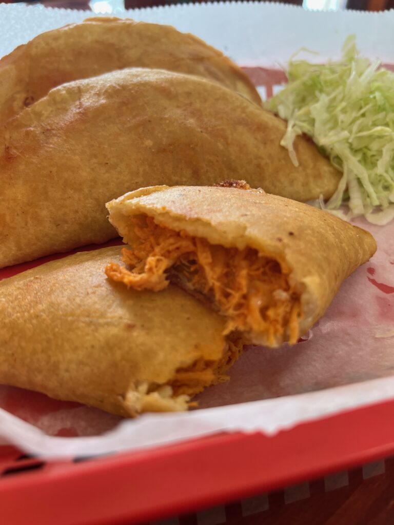 Chicken Empanadas at Frankfort's La Mixteca